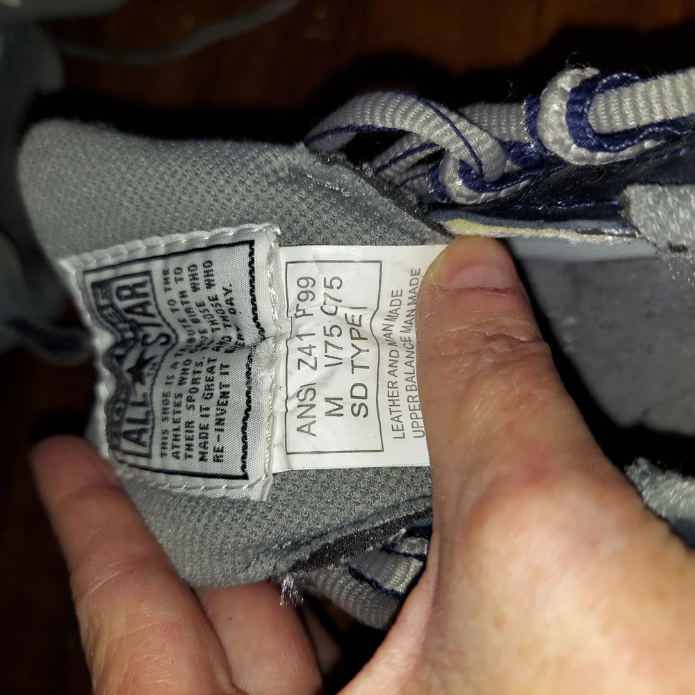 Converse All Star Unisex Athletic Shoes, Never Worn, Men 5.5M - C4805-1 #C 4805 - Picture 7 of 8